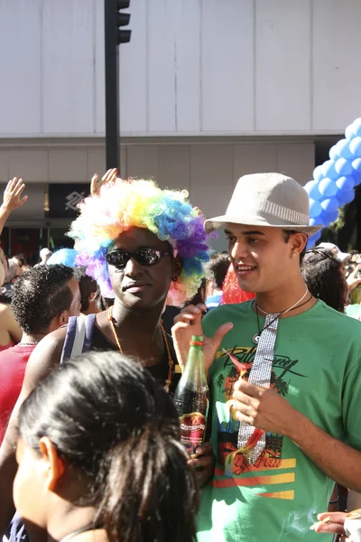 Schwulenparade in Sao Paulo — Stockfoto