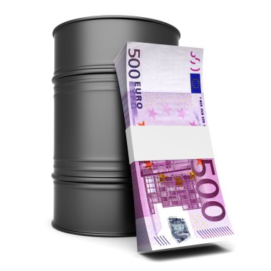 Euros and Oil clipart