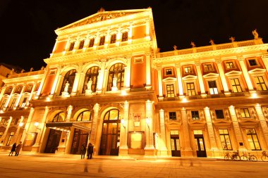 The Opera house in Vienna clipart