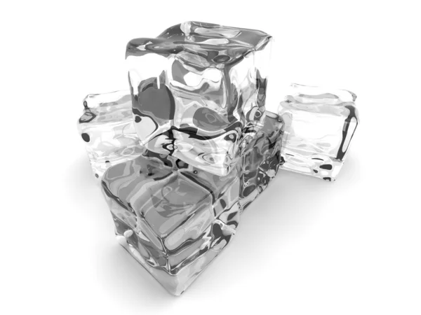 Cubo de gelo — Fotografia de Stock