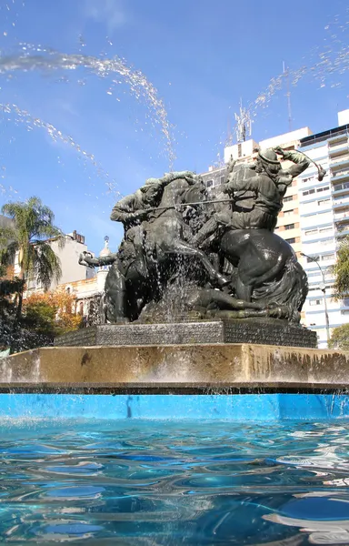 Monumento de Entrevero in Montevideo — Stock Photo, Image