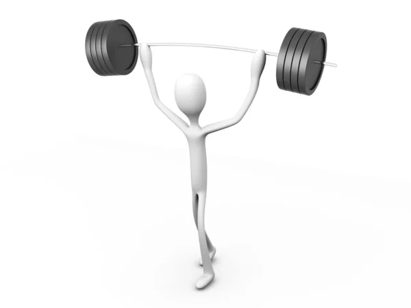 Gewicht lifter — Stockfoto