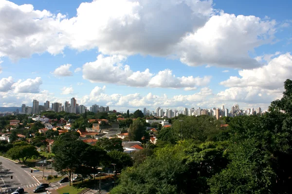 Вид Сан-Паулу — стокове фото