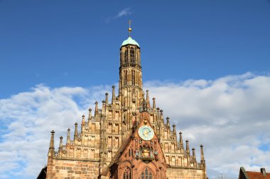 The Frauenkirche in Nuremberg clipart