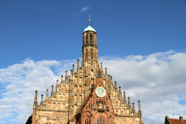 El Frauenkirche en Nuremberg —  Fotos de Stock