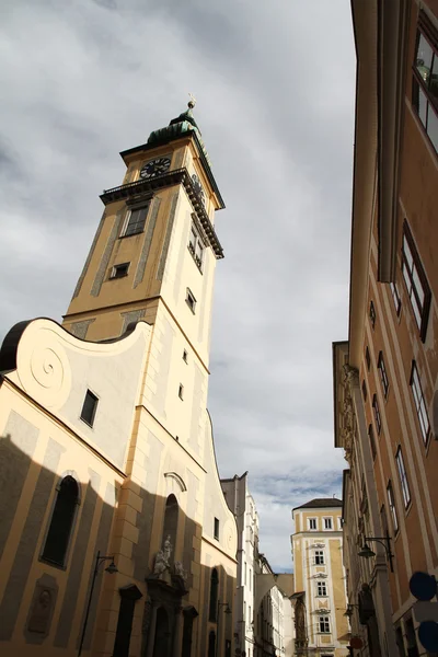 Historische kerk in linz — Stockfoto