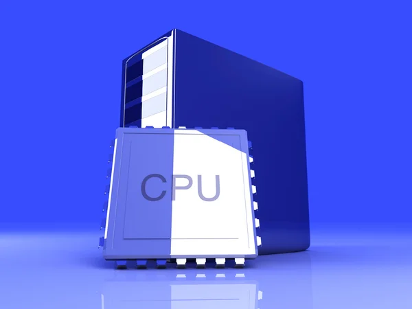 CPU de escritorio — Foto de Stock