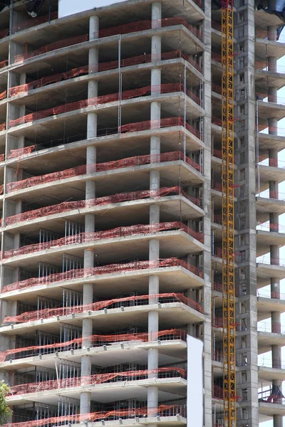 ブエノスアイレスでの超高層ビルの建設現場 — ストック写真