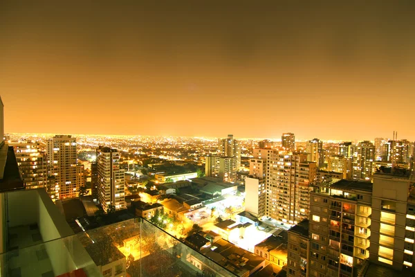 Solnedgång över Sao Paulo — Stockfoto