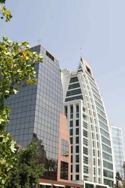 Grattacieli a Santiago del Cile — Foto Stock