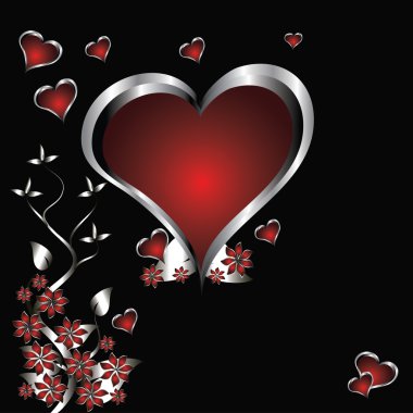 A vector valentines background clipart