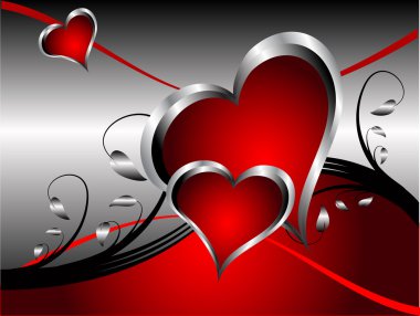 A vector valentines background clipart