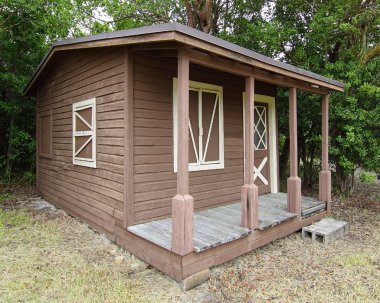 Wooden shed clipart