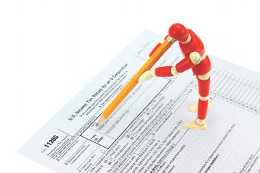 1120S Tax form clipart