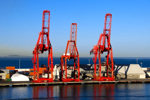 Shipping Cranes — Stockfoto