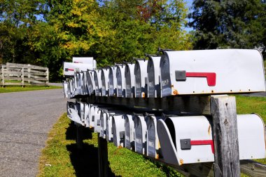 kırsal posta kutuları