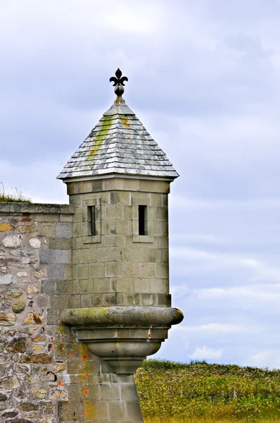 炮塔在堡垒 louisbourgh — 图库照片