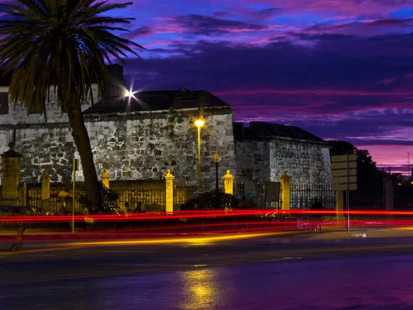 Stara Hawana w nocy — Zdjęcie stockowe