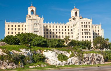 Hotel Nacional de Cuba in Havana clipart