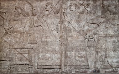 eski Asur kil tablet