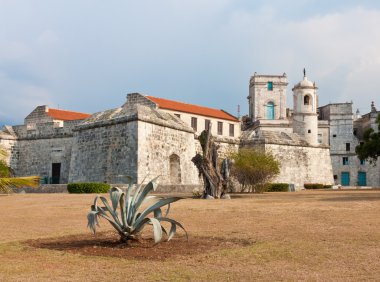 Eski Havana'da sömürge Kalesi