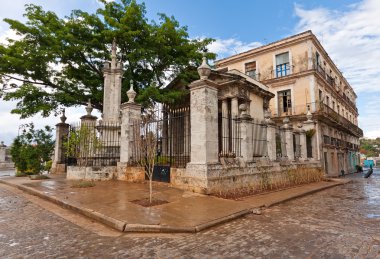 El Templete, the foundation site of Havana clipart