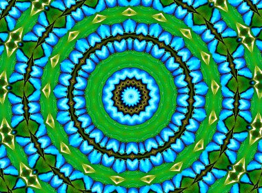 parlak renkler soyut desen