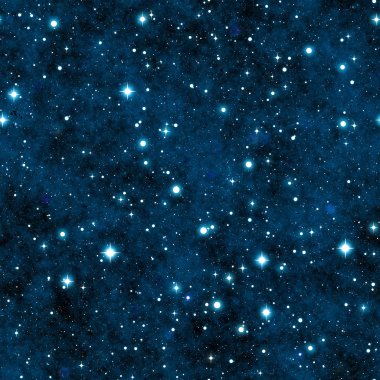 Seamless pattern resembling the night sky with stars clipart