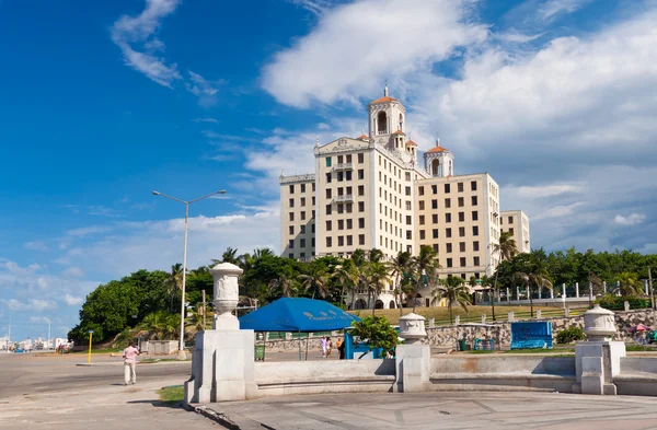 Hotel nacional-де-Куба в гавані — стокове фото