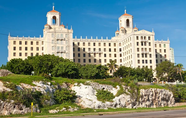 Hotel nacional-де-Куба в гавані — стокове фото