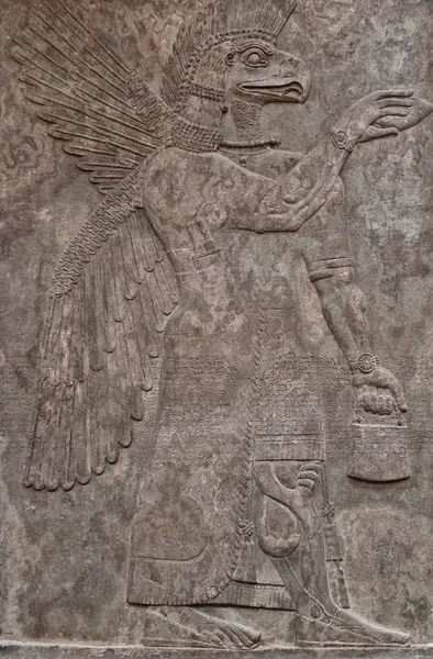 Tableta de arcilla asiria antigua — Foto de Stock
