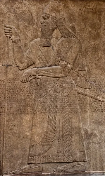 Ősi asszír agyagtáblára — Stock Fotó