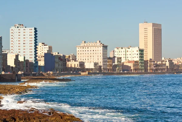 O horizonte de Havana em um belo dia — Fotografia de Stock