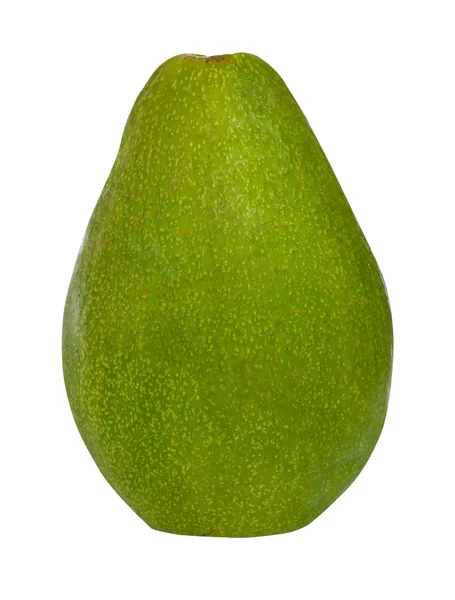 Izole olgunlaşmış avokado meyve onwhite — Stok fotoğraf