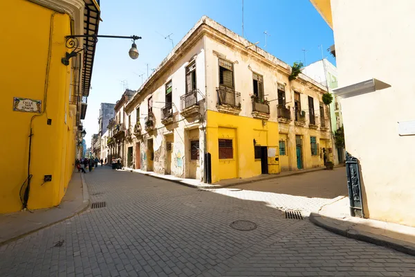 Budovy ve staré Havany — Stock fotografie