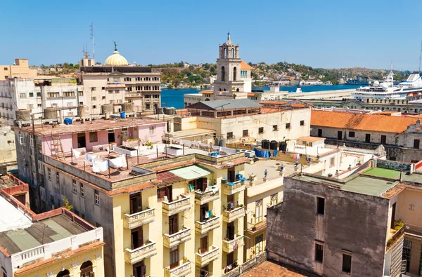 Aerial view of Old Havana — Stock Photo, Image