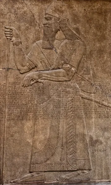 Starověké asyrské clay tablet — Stock fotografie