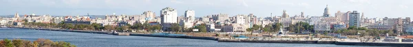 Panoramablick auf die stadt havana — Stockfoto