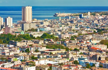 havana üzerinde güzel görünümü bir güneşli bir gün