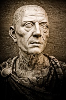 Vintage image of Julius Caesar clipart