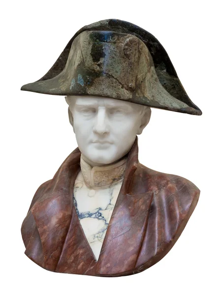 Наполеон Бонапарт изолирован на белом — стоковое фото