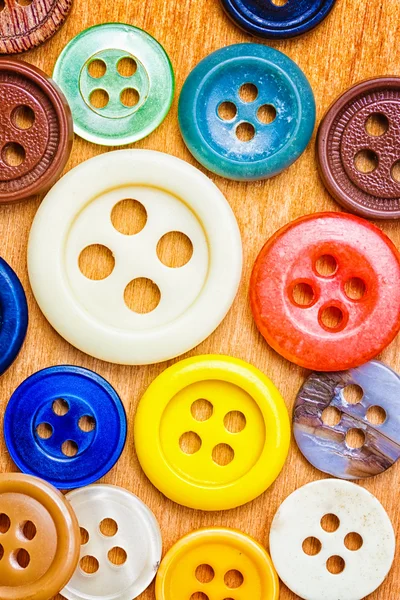 Collection of colorful sewing button — Stock Photo, Image