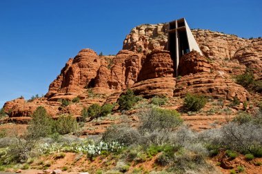 Chapel of the Holy Cross, Sedona AZ clipart