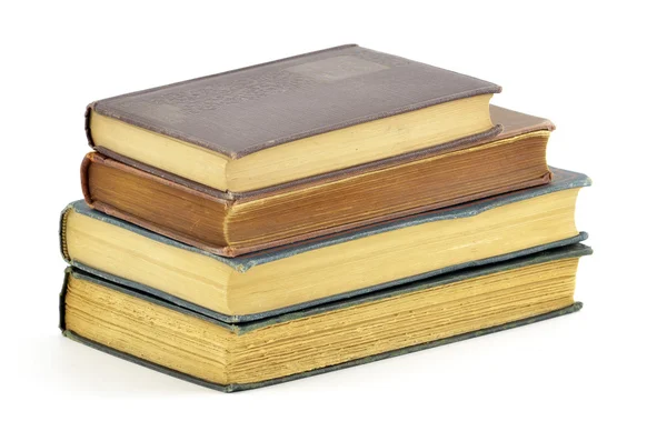 stock image Stack of old books