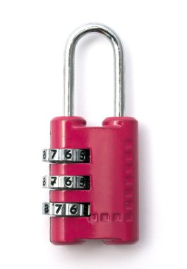 Combination lock clipart