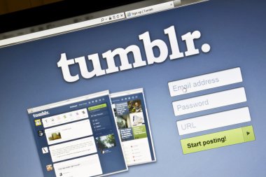 Tumblr Web sitesi