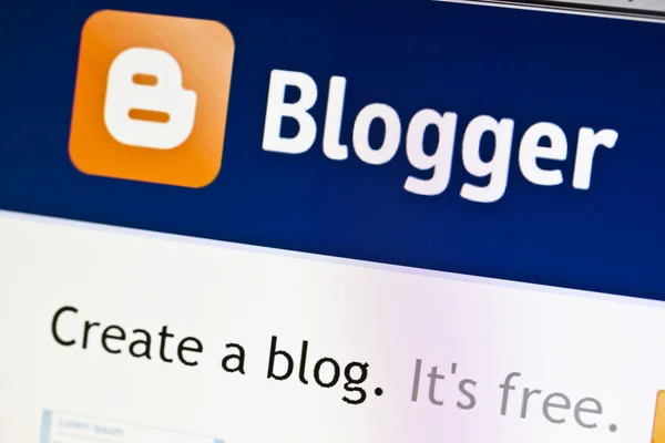 Bloggare — Stockfoto