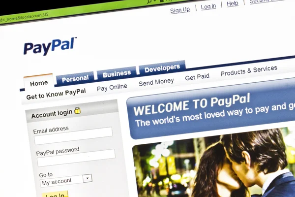 PayPal — Zdjęcie stockowe