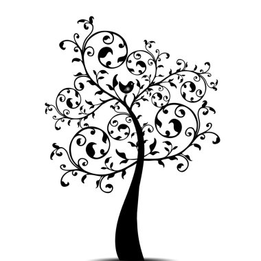 Art tree clipart