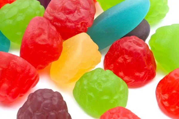 Kolorowe owoce słodycze — Zdjęcie stockowe